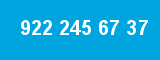 922 245 67 37 922 245 67 37